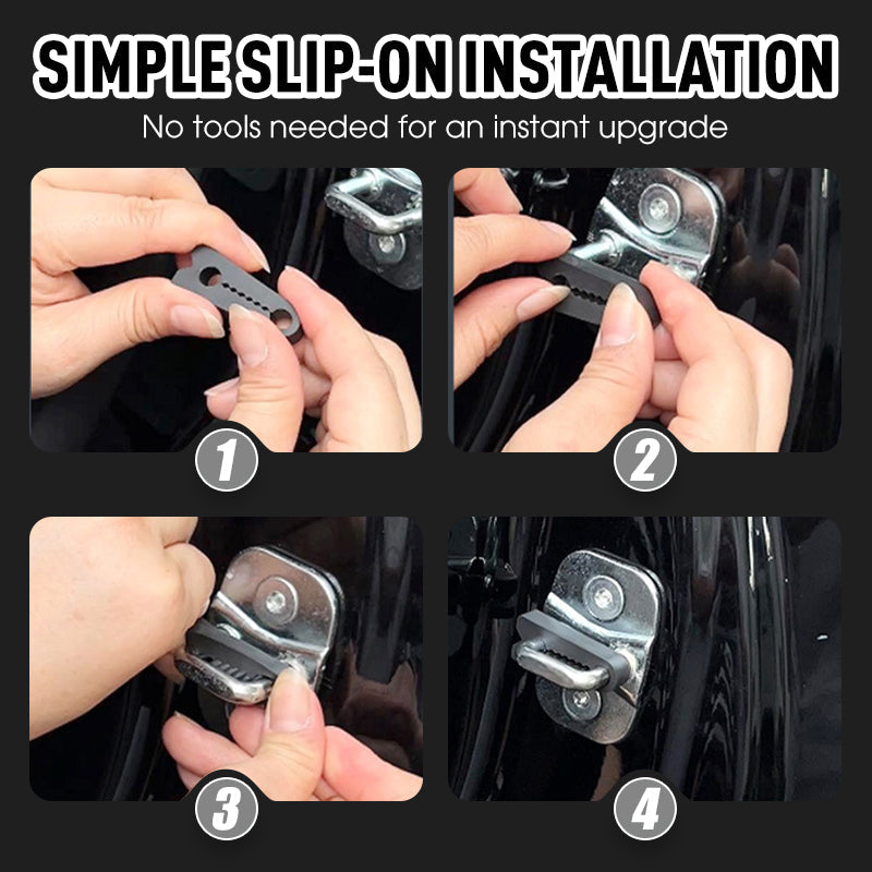 ⏰Limited-Time Pre-Sale🚗Silicone Car Door Lock Damper Pads for Quiet Closing✨