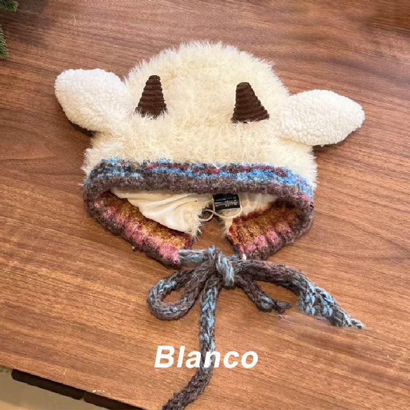 💖LAST DAY PROMOTION - 50%OFF 💖 Plush lamb-shaped hat and cute earmuffs