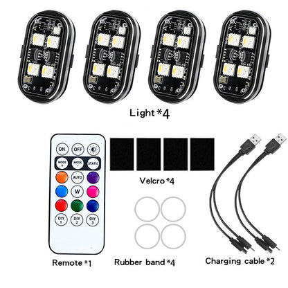 📢 50% OFF!! Portable LED Warning Light for Car • Remote Control & Ultra Bright Flashing