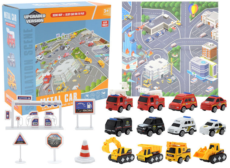 🎁Christmas Gift 50%OFF！！！🚗Kids Advent Calendar for Boys: Alloy Construction Engineering Vehicle Toy Sets