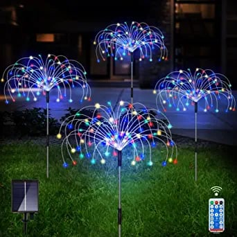 🔥💡 Waterproof Solar Garden Light – 7 Colours & Automatic Dusk Sensor Creates a magical atmosphere in your garden 🌟🌳