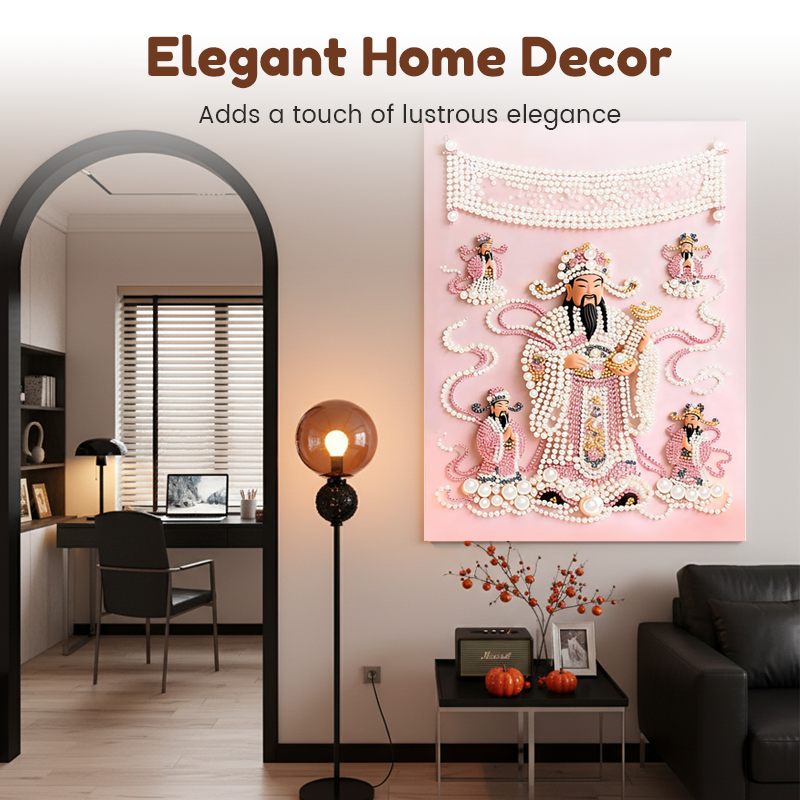 DIY 3D Plastic Pearl Painting Kit