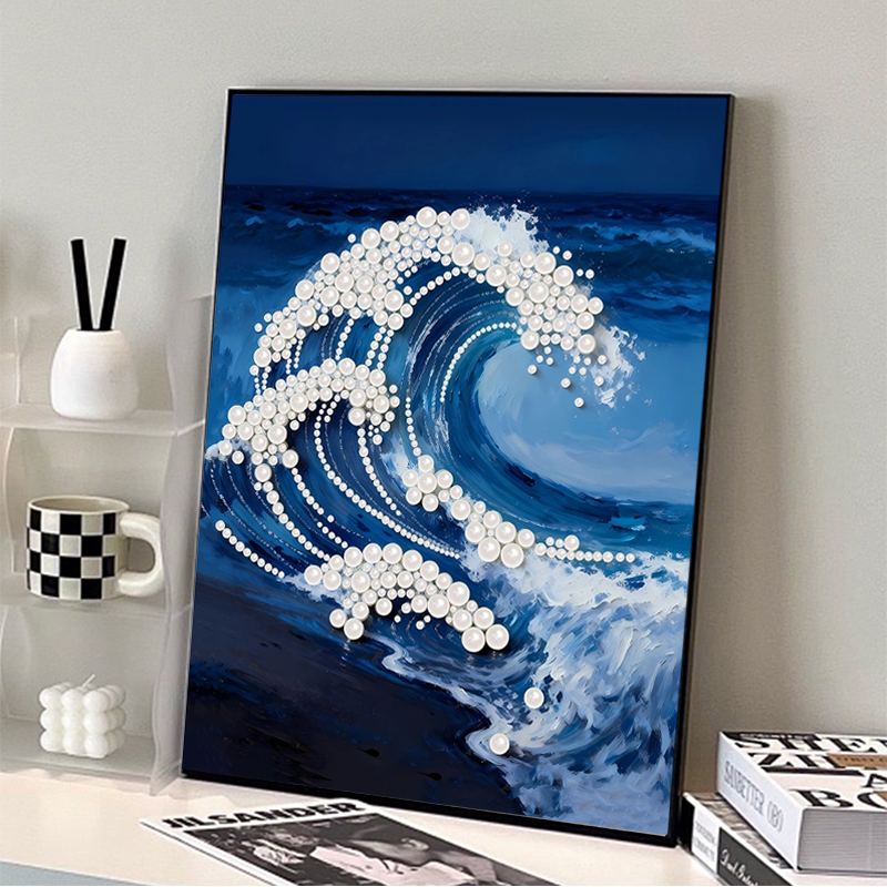 DIY 3D Plastic Pearl Painting Kit