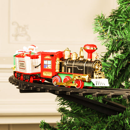 [Beste cadeau voor kinderen] Elektrische Kersttrein Speelgoedset
