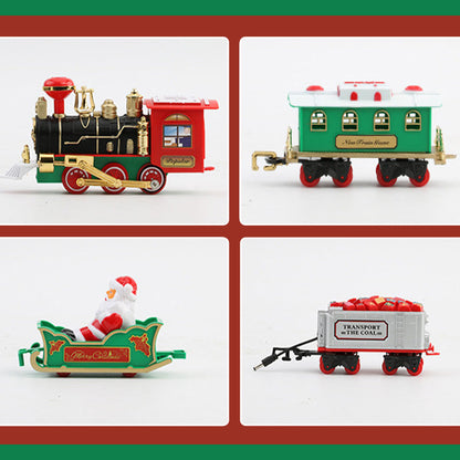 [Beste cadeau voor kinderen] Elektrische Kersttrein Speelgoedset