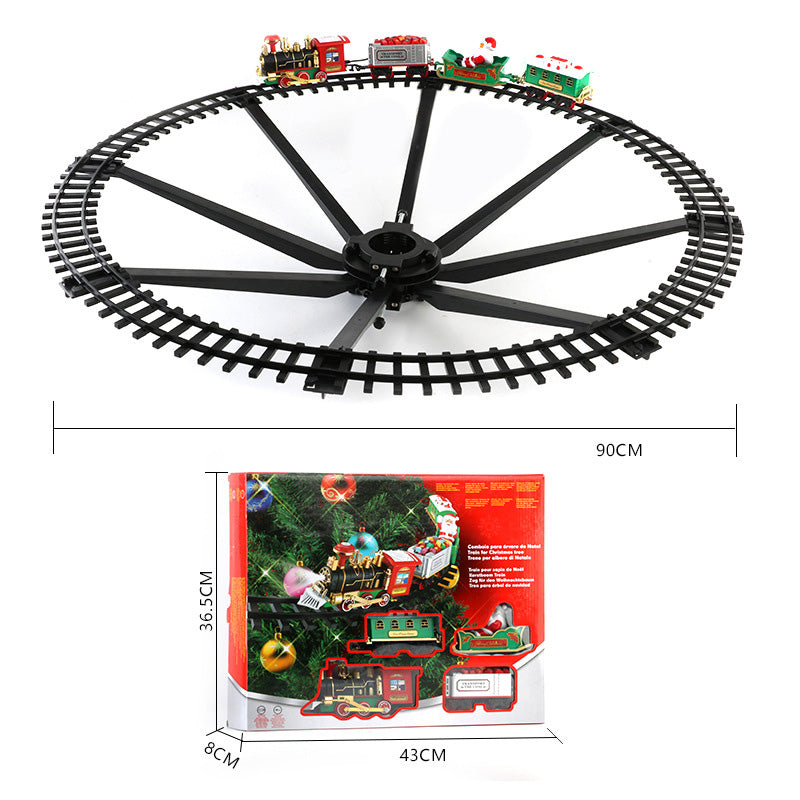 [Beste cadeau voor kinderen] Elektrische Kersttrein Speelgoedset