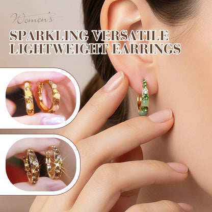 Women's Sparkling Versatile Lightweight Earrings