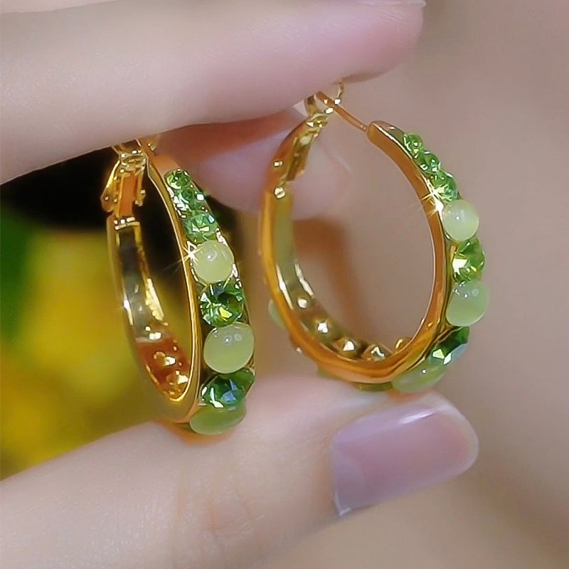 Women's Sparkling Versatile Lightweight Earrings