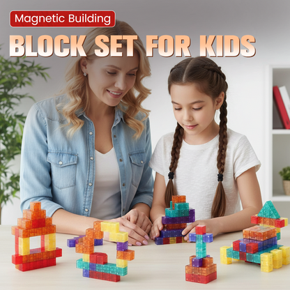 Magnetic Building Block Set for Kids