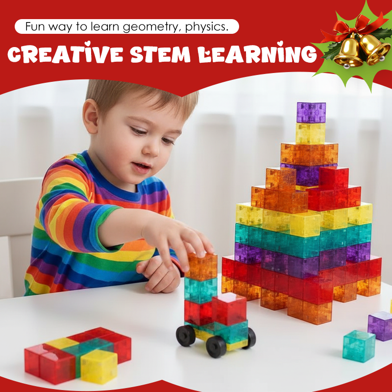 Magnetic Building Block Set for Kids