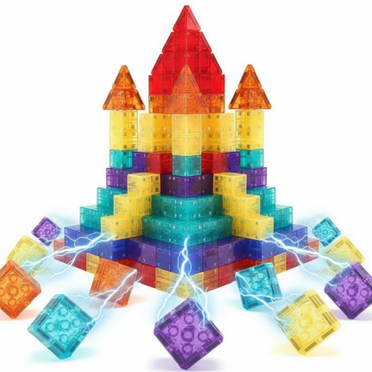Magnetic Building Block Set for Kids