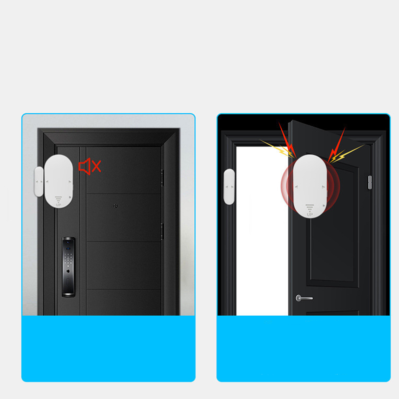 Versatile 5-Mode Alarm 🛡️: Loud Siren, Gentle Chime & Door Reminder for Any Entry Point.