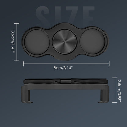 🥳2026 HOT SALE🥳💞50K+ SOLD!💥🆘Dual-Ring Three-Finger Back Clip Holder🎒✨