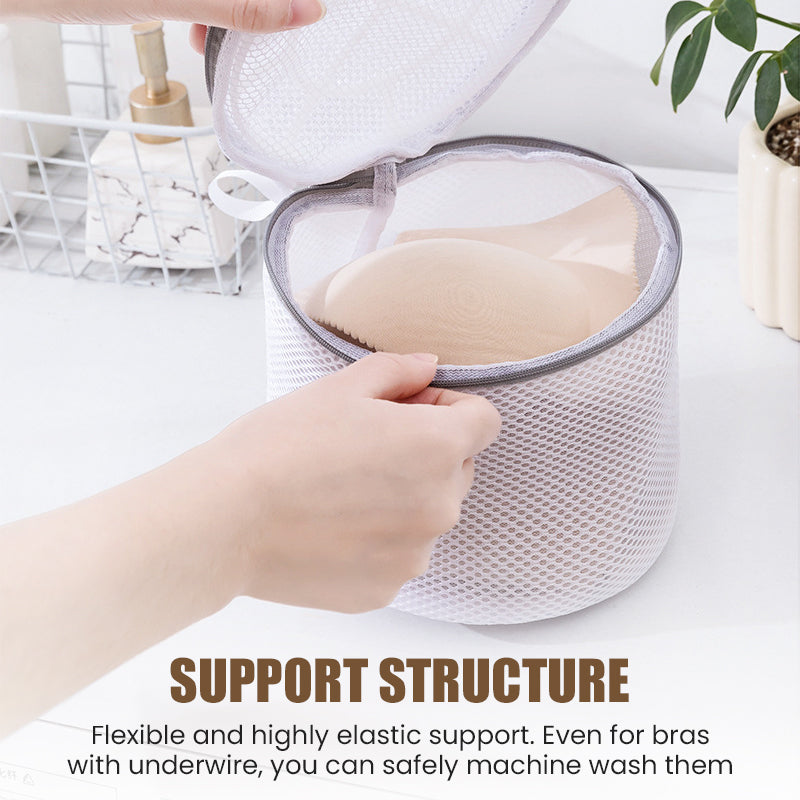 ⏰🎁Portable Mesh Laundry Bags with Handle