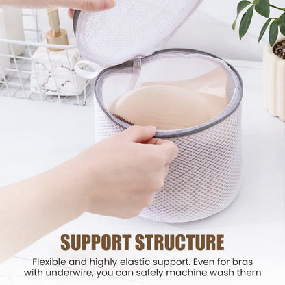 ⏰🎁Portable Mesh Laundry Bags with Handle