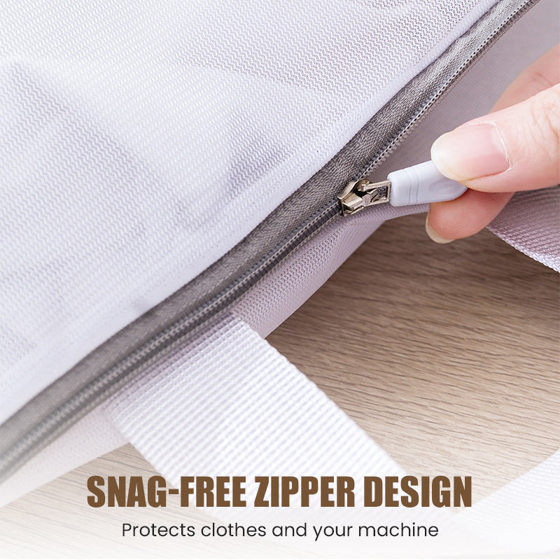 ⏰🎁Portable Mesh Laundry Bags with Handle