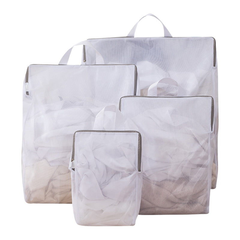 ⏰🎁Portable Mesh Laundry Bags with Handle
