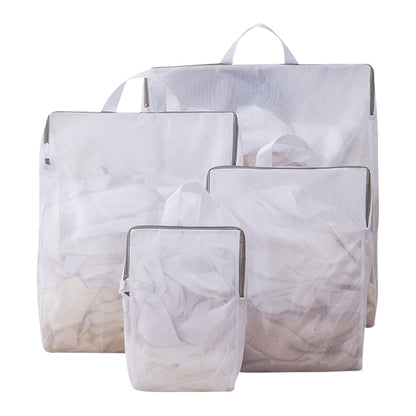 ⏰🎁Portable Mesh Laundry Bags with Handle