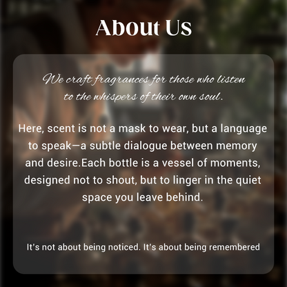 Long-Lasting Signature Scent Perfume