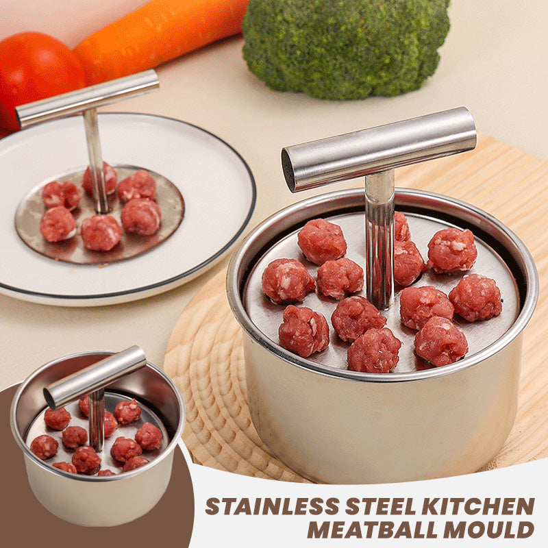📢📢50% OFF & In Stock⏰✨Kitchen Stainless Steel Meatball Mould