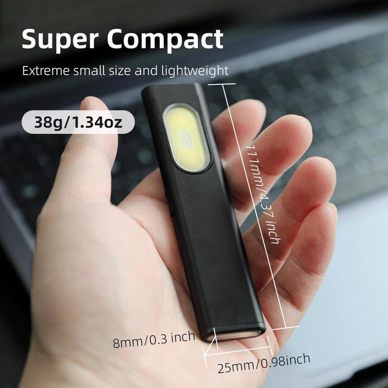 470 Lumens EDC Flat Flashlight