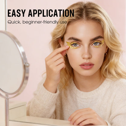 Long-Lasting Gilded Eye Makeup Stickers