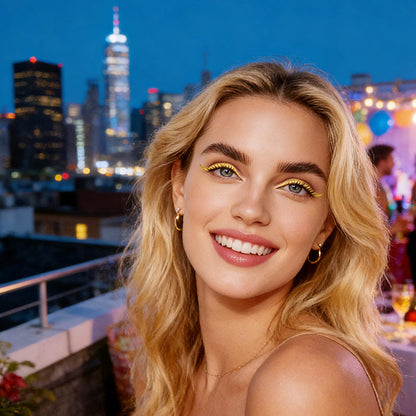 Long-Lasting Gilded Eye Makeup Stickers