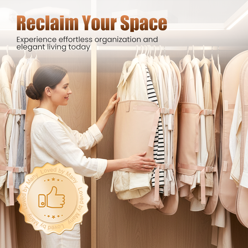 Dust-Proof Compression Clothing Cover for Wardrobes