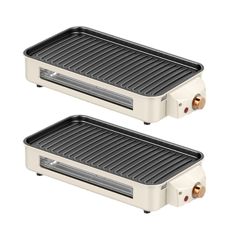🍢Large Capacity Detachable Multi-Function Smokeless Electric Grill