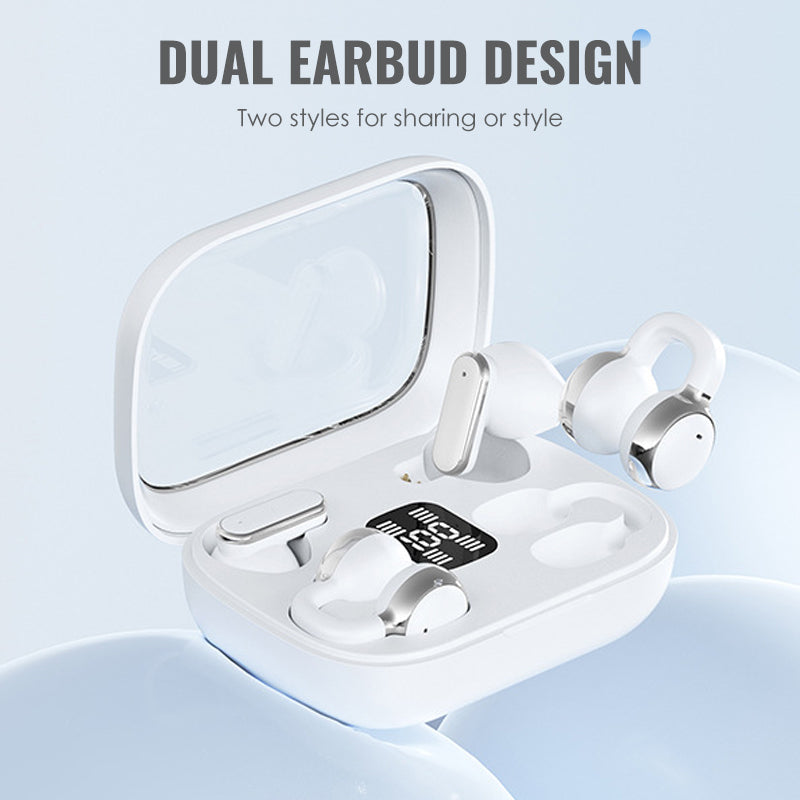 🎅New Year Gifts🎁4-in-1 Wireless Earbuds with LED Case