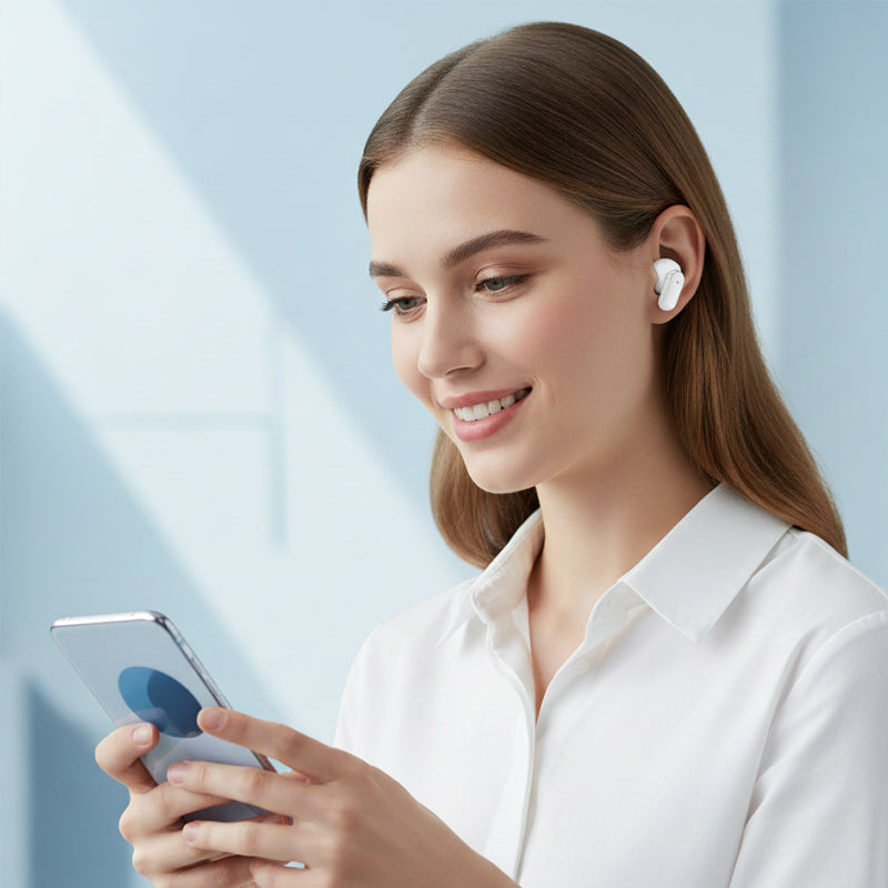 🎅New Year Gifts🎁4-in-1 Wireless Earbuds with LED Case