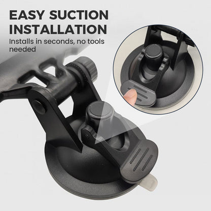 🔥Adjustable Anti-Glare Sun Visor Extender with Suction Cup