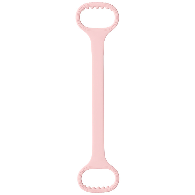 Fitness resistance band with handles