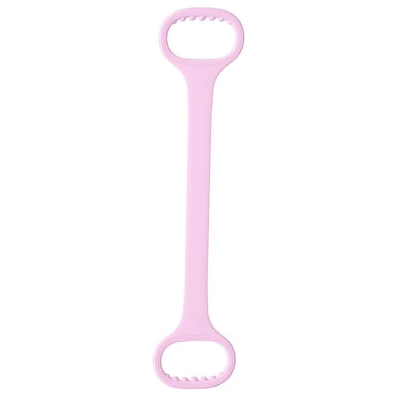 Fitness resistance band with handles