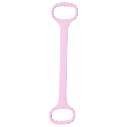 Fitness resistance band with handles