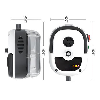 🧼 50% OFF NOW! 💨 Handheld Steam Cleaner – 105°C High Temp, 6-Level Adjustable Steam & 9 Accessories 🚿