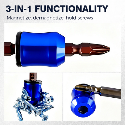 3-in-1 Screwdriver Head Magnetic Ring