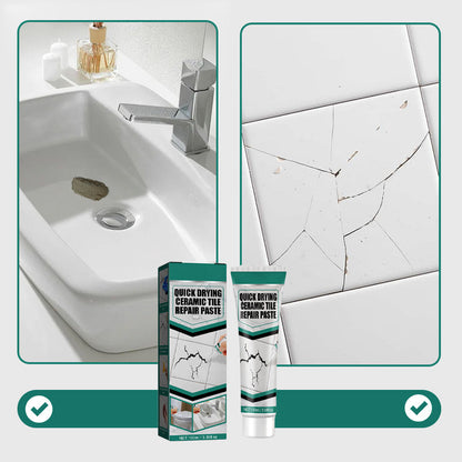 ⚡Quick-drying Tile & Marble Repair Paste