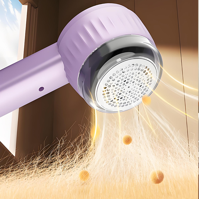 💫 “Six-Blade Cyclone” Powerful Fabric Lint Remover