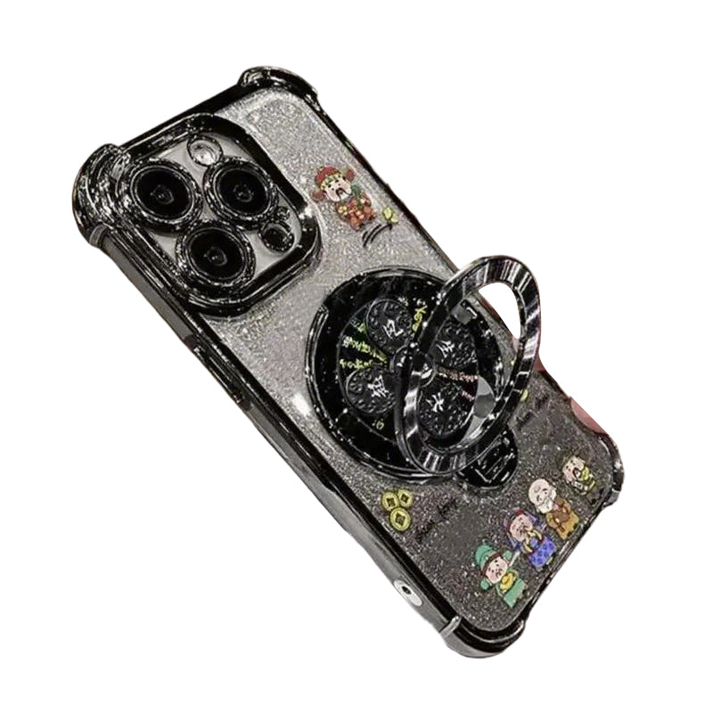 God of Wealth Case with Ring Stand