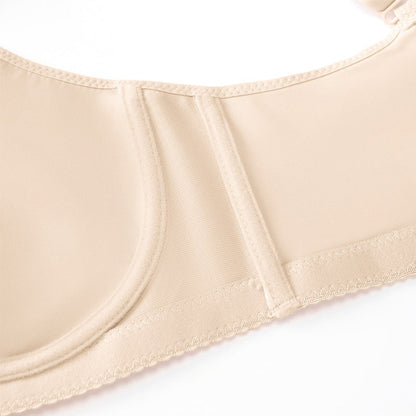 ⏰LAST DAY 65% OFF 💐Women's Elegant Sheer Full Coverage Plus Size Bra, Breathable Mesh Large Size Lingerie, Support Comfort Everyday Bra