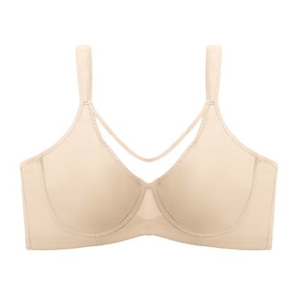 ⏰LAST DAY 65% OFF 💐Women's Elegant Sheer Full Coverage Plus Size Bra, Breathable Mesh Large Size Lingerie, Support Comfort Everyday Bra