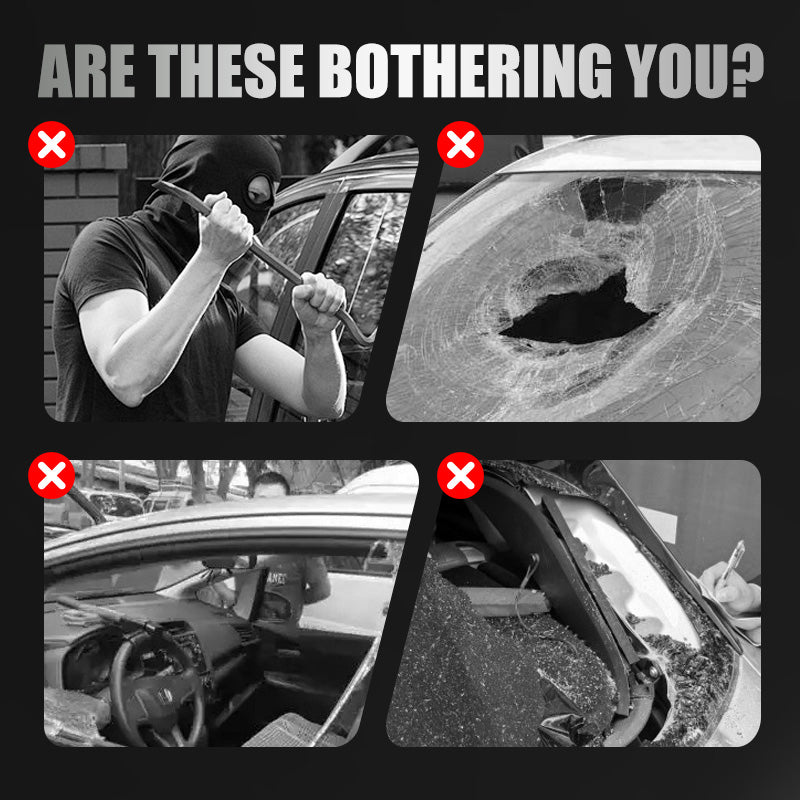 Solar Powered Car Anti-Theft Warning Light