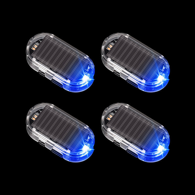 Solar Powered Car Anti-Theft Warning Light