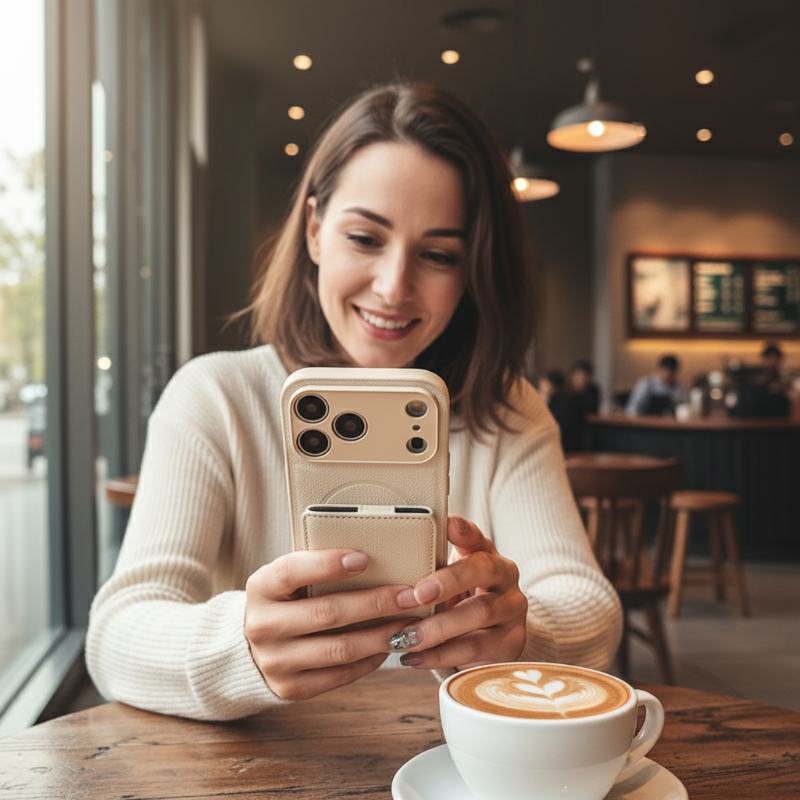 Anti-Fingerprint Magnetic Phone Case for 12-17 Series