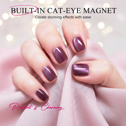 📢📢Buy 1 Get 1 Free!⏰All-in-One Cat Eye Nail Gel Pen – Get a hypnotic cat-eye effect in one stroke! Magnetic gel, lasting shine, salon magic at home. 🖤🌌