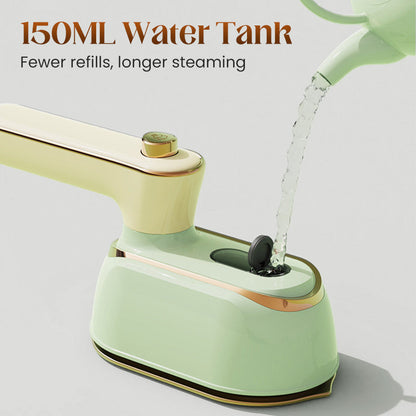 ✨ Instant Wrinkle Removal—1200W Foldable Handheld Steam Iron! ✨