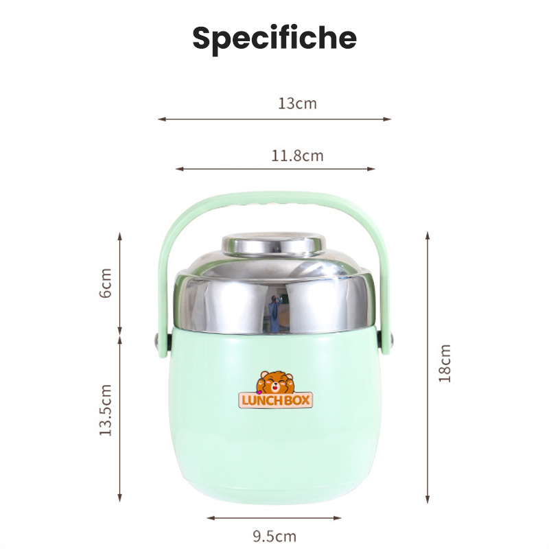1.5L Stainless Steel Vacuum Insulated Food Jar