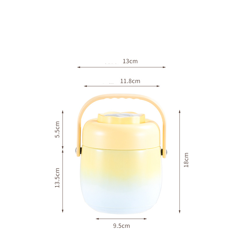 1.5L Stainless Steel Vacuum Insulated Food Jar