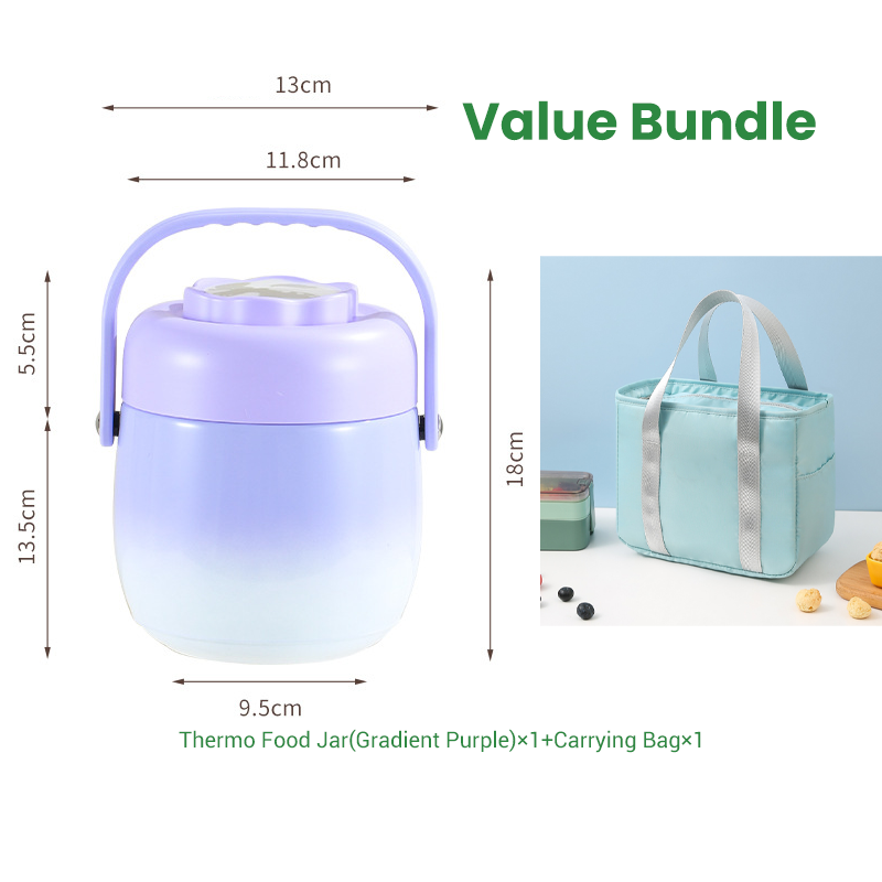 1.5L Stainless Steel Vacuum Insulated Food Jar